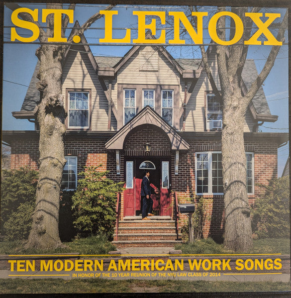 St. Lenox : Ten Modern American Work Songs (In Honor Of The 10 Year Reunion Of The NYU Law Class Of 2014)  (LP, Album, Cok)