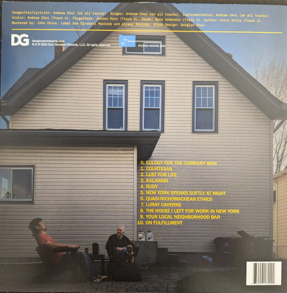 St. Lenox : Ten Modern American Work Songs (In Honor Of The 10 Year Reunion Of The NYU Law Class Of 2014)  (LP, Album, Cok)