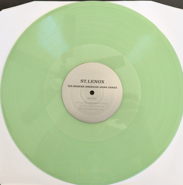 St. Lenox : Ten Modern American Work Songs (In Honor Of The 10 Year Reunion Of The NYU Law Class Of 2014)  (LP, Album, Cok)