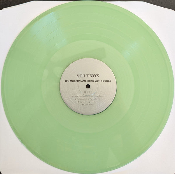 St. Lenox : Ten Modern American Work Songs (In Honor Of The 10 Year Reunion Of The NYU Law Class Of 2014)  (LP, Album, Cok)