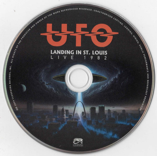 UFO (5) : Landing In St. Louis Live 1982 (CD, Album)