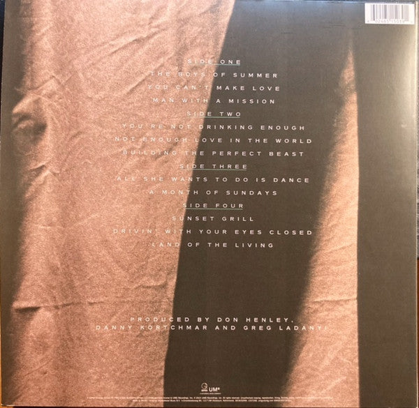 Don Henley : Building The Perfect Beast (2xLP, RE, RM, Gat)
