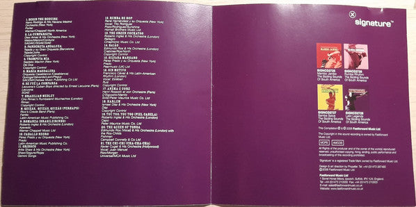 Various : Latin Legends (The Sizzling Sounds Of South America) (CD, Comp, RM)