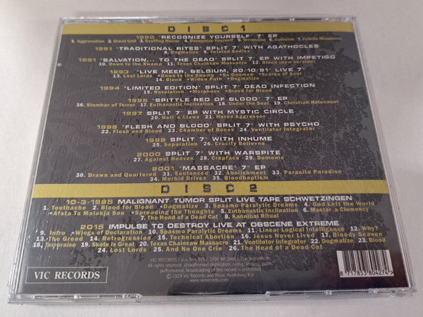 Blood (5) : Complete 7" & Live Discography 1990 - 2015 (2xCD, Comp)