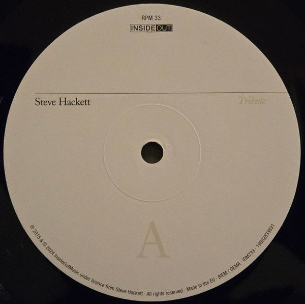 Steve Hackett : Tribute (LP, Album, RE, 180)