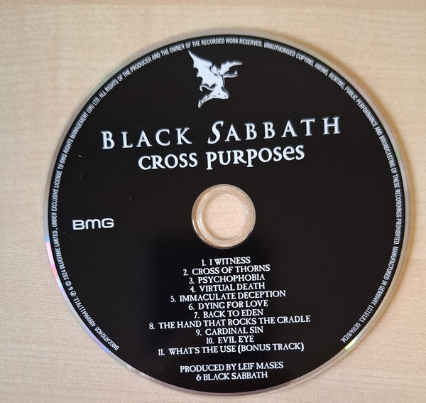 Black Sabbath : Cross Purposes (CD, Album, RE, RM, Dig)