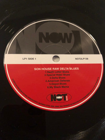 Son House : Raw Delta Blues (2xLP, Comp, 180)