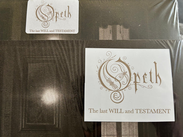 Opeth : The Last Will And Testament (2x12", Album, Rou)