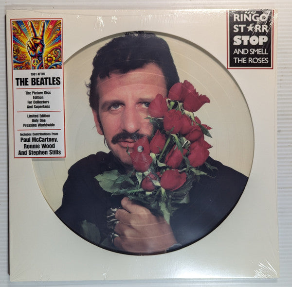 Ringo Starr : Stop And Smell The Roses (LP, Album, Ltd, Pic)