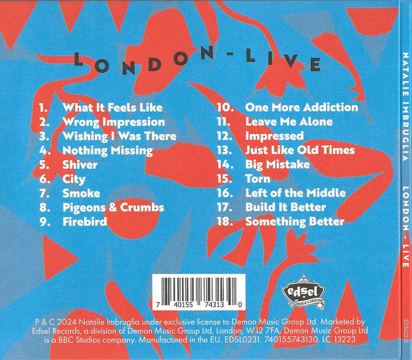 Natalie Imbruglia : London - Live (CD, Album)