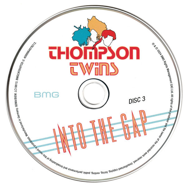 Thompson Twins : Into The Gap (CD, Album, RE + 2xCD, Comp + Dlx, RM, 40t)