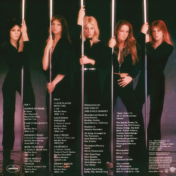 The Runaways : Queens Of Noise (CD, Album, Vin)