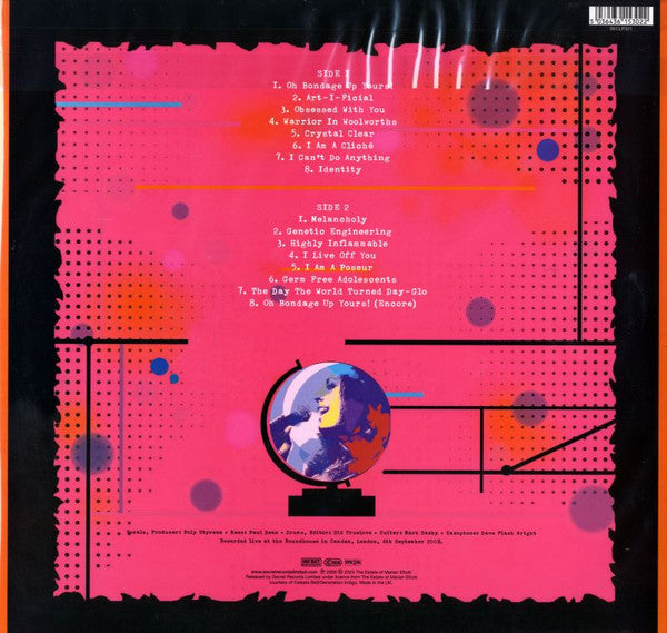X-Ray Spex : Live At The Roundhouse (LP)