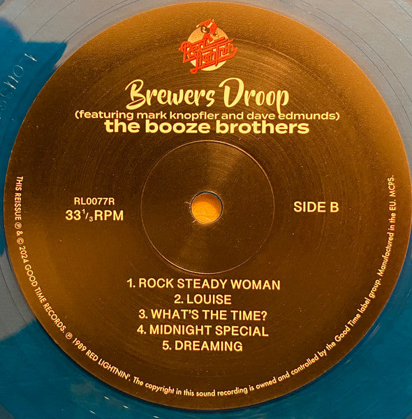 Brewers Droop Featuring Mark Knopfler & Dave Edmunds : The Booze Brothers (LP, RSD, Ltd, RE, Blu)