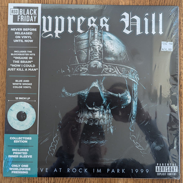 Cypress Hill : Live At Rock Im Park 1999 (LP, RSD, Ltd, RE)