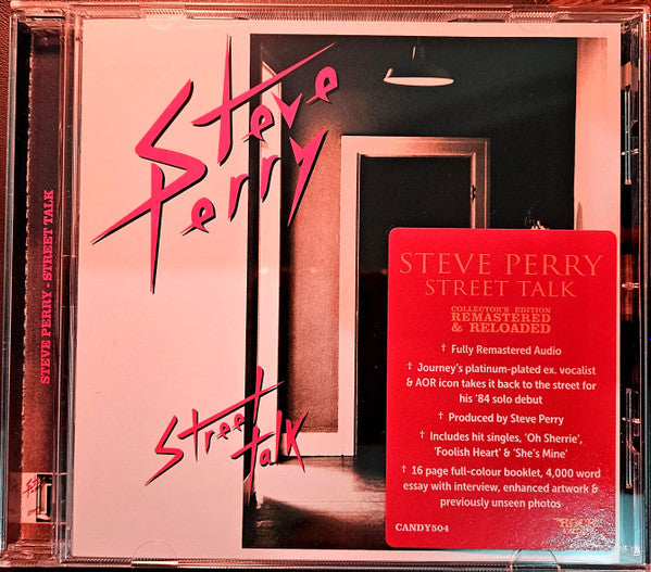 Steve Perry : Street Talk (CD, Album, RE, RM)