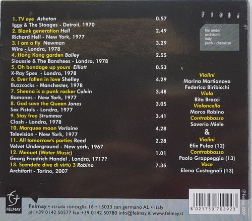 Architorti : Playpunk (CD, Album)