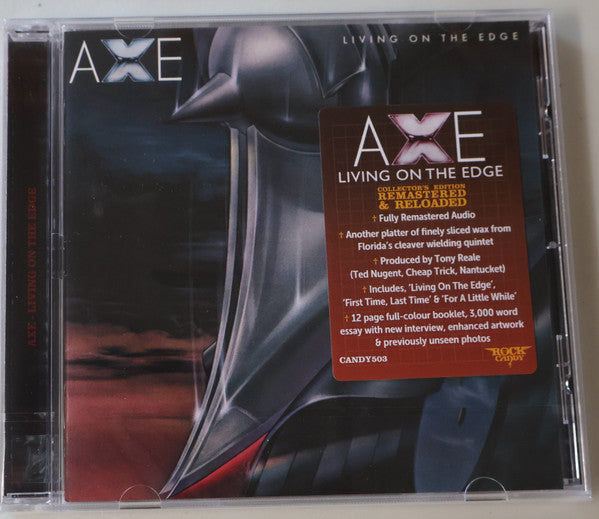 Axe : Living On The Edge (CD, Album, RE, RM)