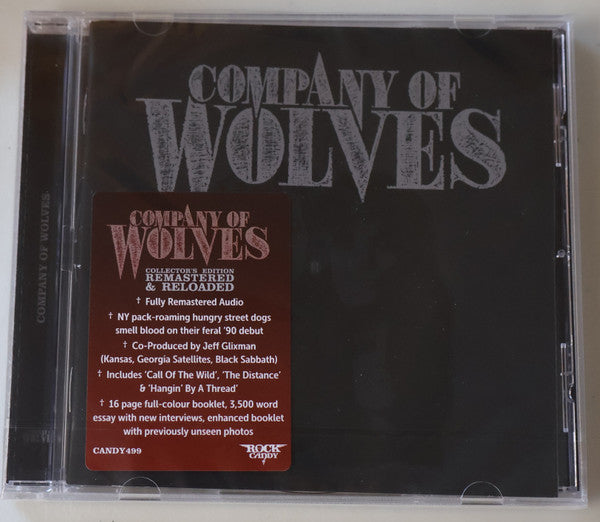 Company Of Wolves : Company Of Wolves (CD, Album, RE, RM)