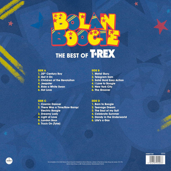 T. Rex : Bolan Boogie: The Best Of T•Rex (2xLP, Comp)