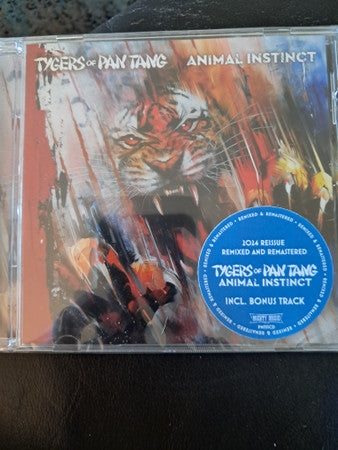 Tygers Of Pan Tang : Animal Instinct (CD, Album, RE, RM)