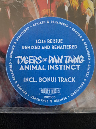 Tygers Of Pan Tang : Animal Instinct (CD, Album, RE, RM)