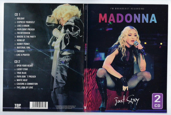 Madonna : Just Sexy (FM Broadcast Recording) (2xCD, Unofficial)