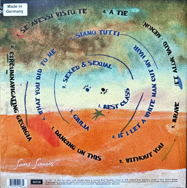 Sans Soucis : Circumnavigating Georgia (LP, Album, Ora)