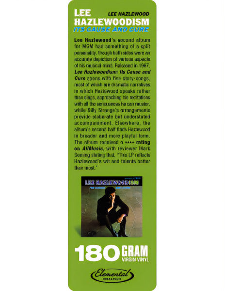 Lee Hazlewood : Lee Hazlewoodism - Its Cause And Cure (LP, Album, RE)