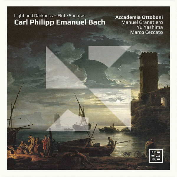 Carl Philipp Emanuel Bach – Accademia Ottoboni, Manuel Granatiero, Yu Yashima, Marco Ceccato : Light and Darkness – Flute Sonatas (CD, Album)