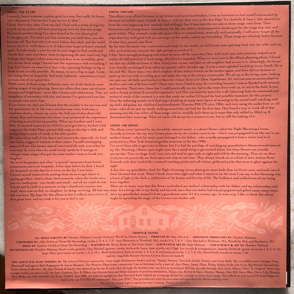 Heather Maloney : Exploding Star (12", Album)