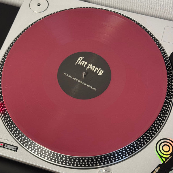 Flat Party (2) : It's All Been Done Before (12", EP, Red)