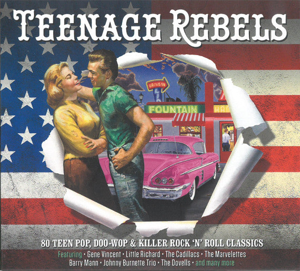 Various : Teenage Rebels (3xCD, Comp, RM)