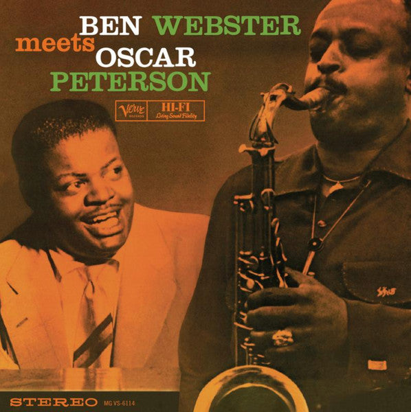 Ben Webster Meets Oscar Peterson : Ben Webster Meets Oscar Peterson (LP, Album, RE, 180)