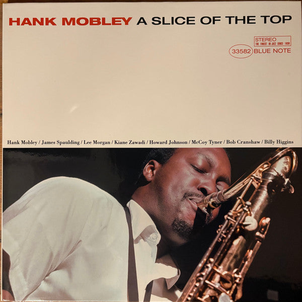 Hank Mobley : A Slice Of The Top (LP, Album, RE, 180)