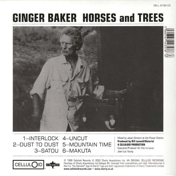 Ginger Baker : Horses And Trees (CD, Album, RE, RM, Car)