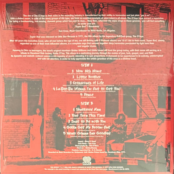 The O'Jays : Super Bad (LP, Album, Ltd, RE, Red)