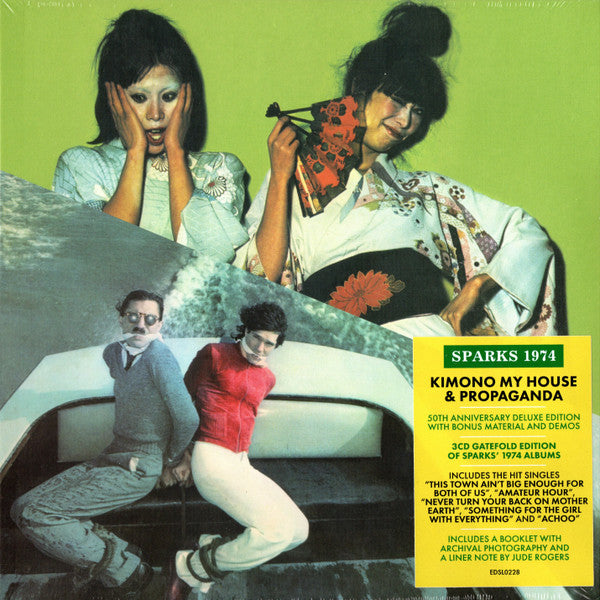Sparks : Sparks 1974 (Kimono My House & Propaganda) (CD, Album, RE, RM + CD, Album, RE, RM + CD + Comp,)
