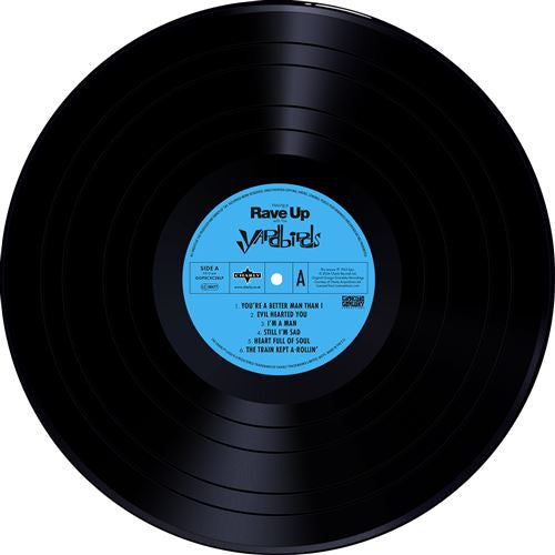 The Yardbirds : Having A Rave Up With The Yardbirds (LP, Album, RE)