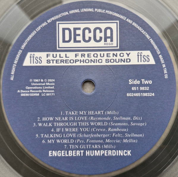 Engelbert Humperdinck : Twelve Great Songs Plus 'Release Me' (LP, Album, Ltd, RE, Cle)
