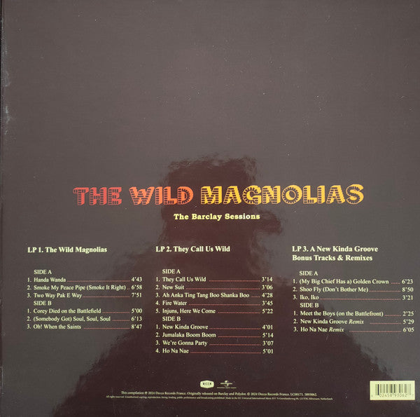 The Wild Magnolias : The Barclay Sessions (3xLP, Comp)