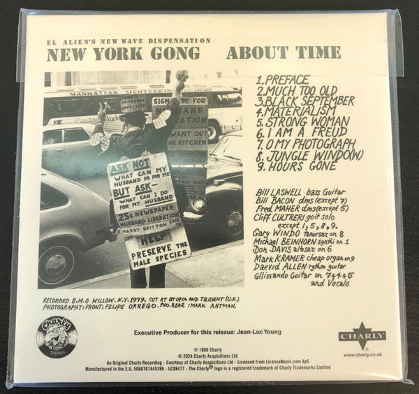 New York Gong : About Time (CD, Album, RE, RM)