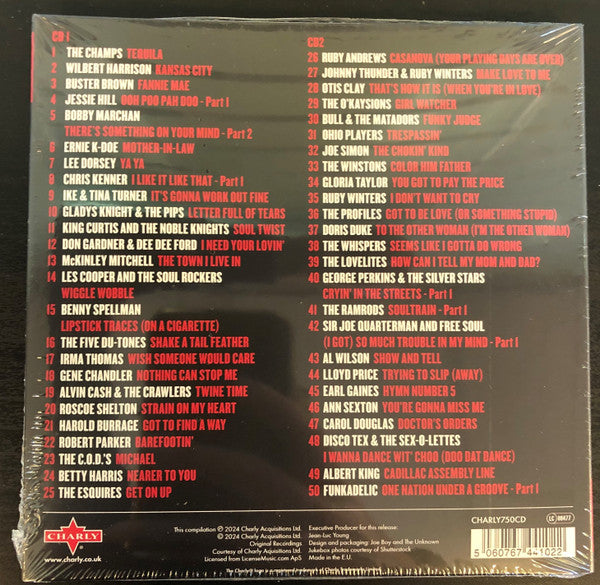 Various : Charly's Rhythm & Blues Legacy (2xCD, Comp)