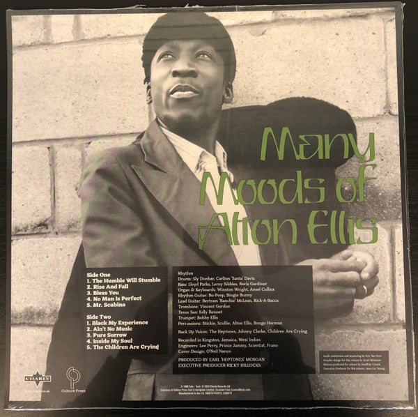 Alton Ellis : Many Moods Of Alton Ellis (LP, Album)