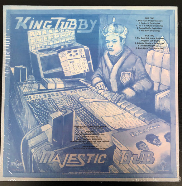 King Tubby : Majestic Dub (LP, Album, RE, RM)
