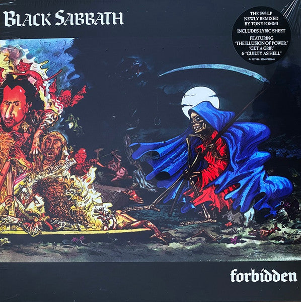 Black Sabbath : Forbidden (LP, Album, RE, RM)