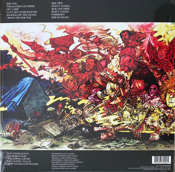 Black Sabbath : Forbidden (LP, Album, RE, RM)