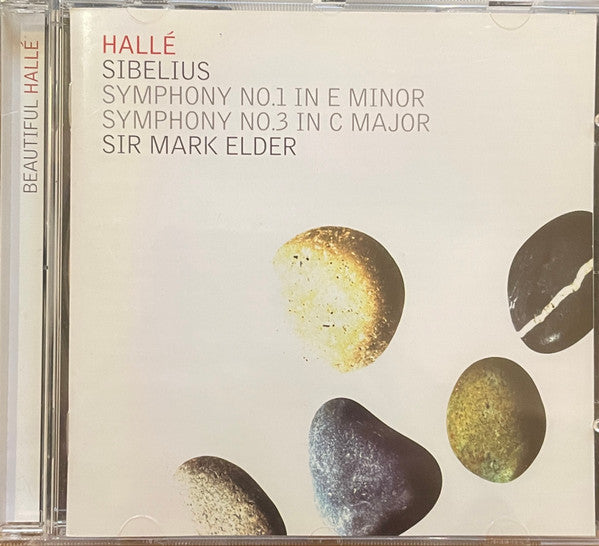 Hallé Orchestra, Jean Sibelius, Mark Elder (2) : Symphony No.1 In E Minor; Symphony No.3 In C Major (CD, Album)