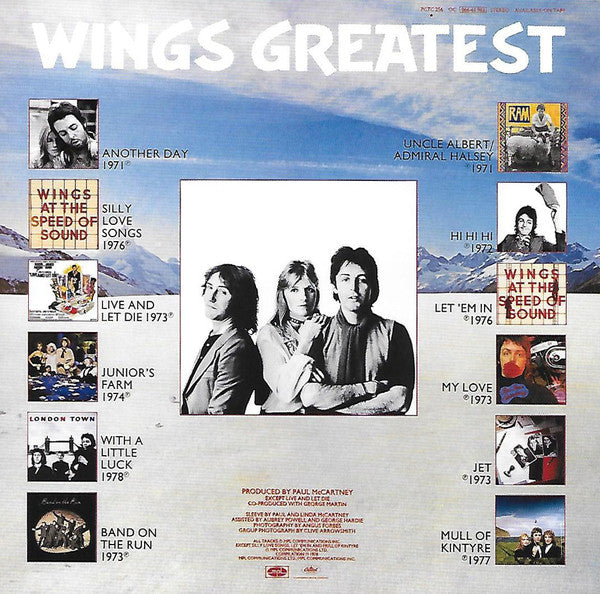 Wings (2) : Wings Greatest (CD, Comp, Ltd, RE, RM, Pap)