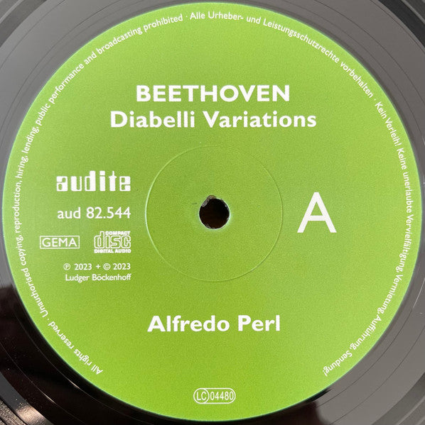 Ludwig van Beethoven - Alfredo Perl : Diabelli Variations (LP, Album, 180)